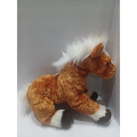 Ty Beanie Buddies Plush Horse Trotter Stuffed Animal 2001 Toy Brown 14” - Picture 5 of 15